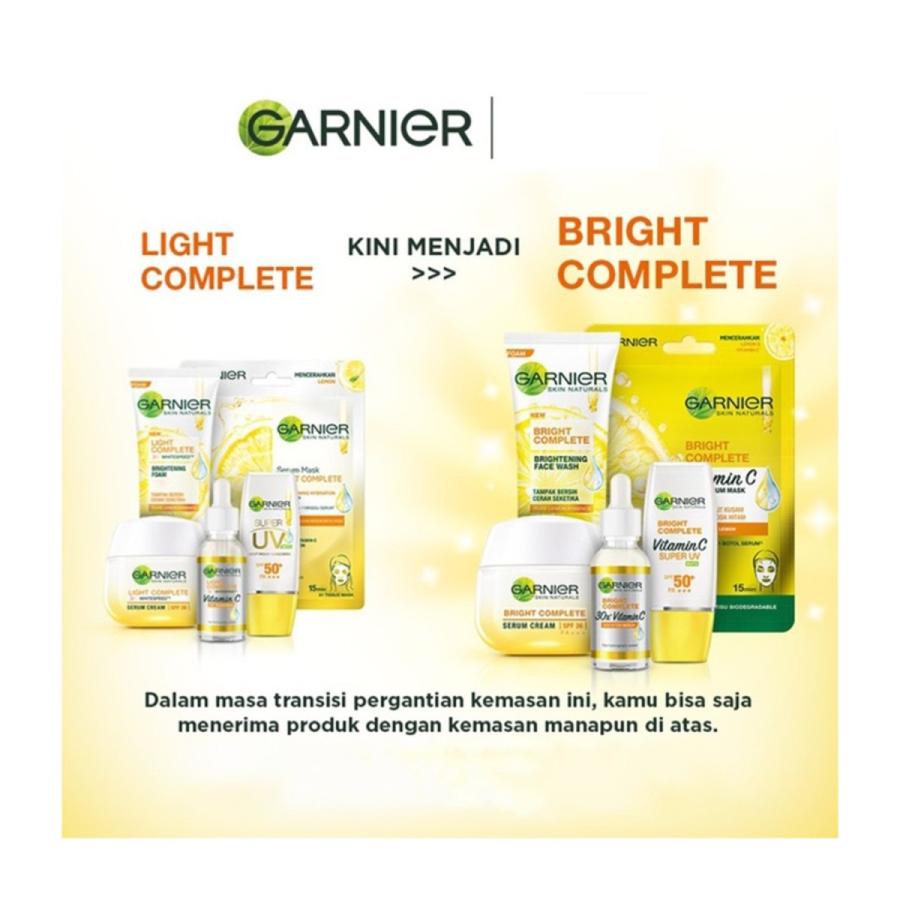 ガルニエ Bright Completeシリーズ ビタミンC セラムクリーム UV 40ml