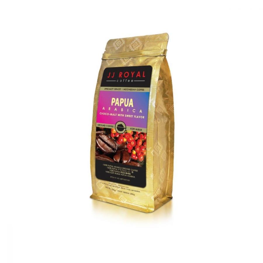 JJ Royal Coffee ジェイジェイロイヤル インドネシアコーヒー Papua パプア Arabica アラビカ 200g 海外直送品｜balifesta｜07