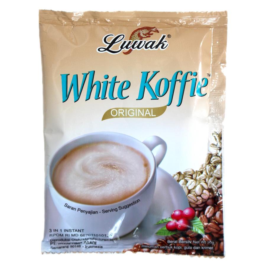 Luwak ルアック カプチーノインスタントコーヒー White coffee ホワイトコーヒー ORIGINAL オリジナル お得バック18