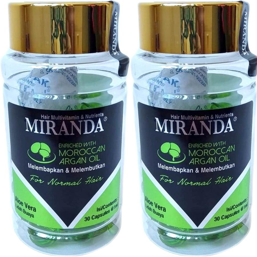 Miranda ミランダ ヘアマルチビタミン 洗い流さないヘアトリートメント 30粒入ボトル ２個セット 海外直送品 Mirandahairmultivitamin30d バリフェスタ 通販 Yahoo ショッピング
