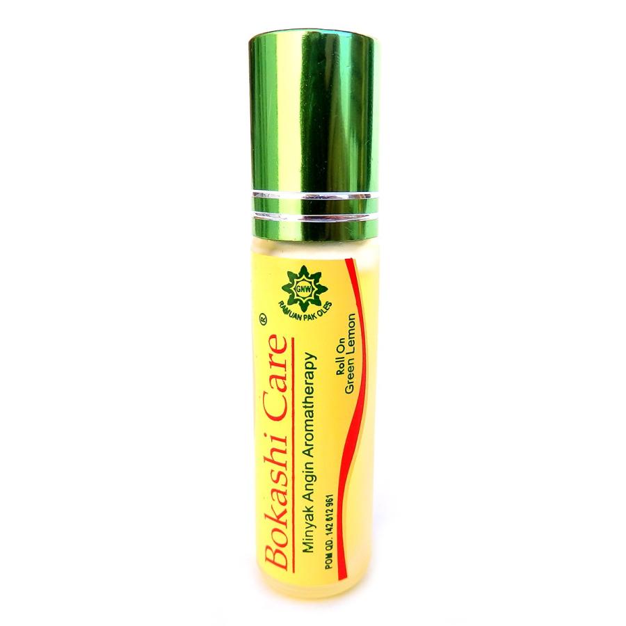 パックオレス リフレッシュオイル ロールオン ボカシケア 8ml グリーン