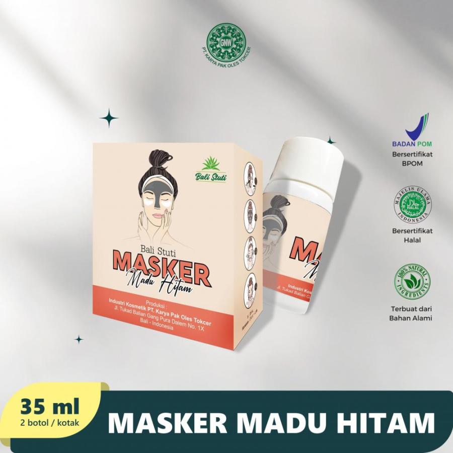 パックオレス 黒ハチミツ フェイスマスク Masker Madu Hitam 70ml 海外