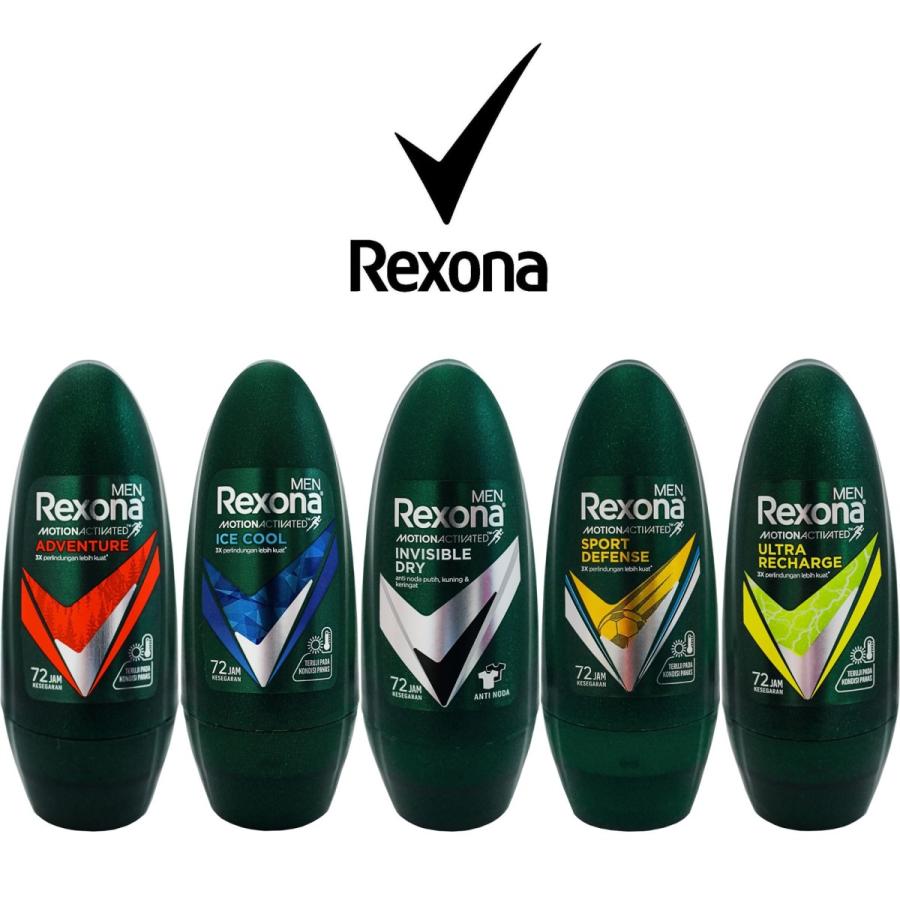 Rexona レクソナ 男性用 デオドラント ロールオン 45ml お得な6個