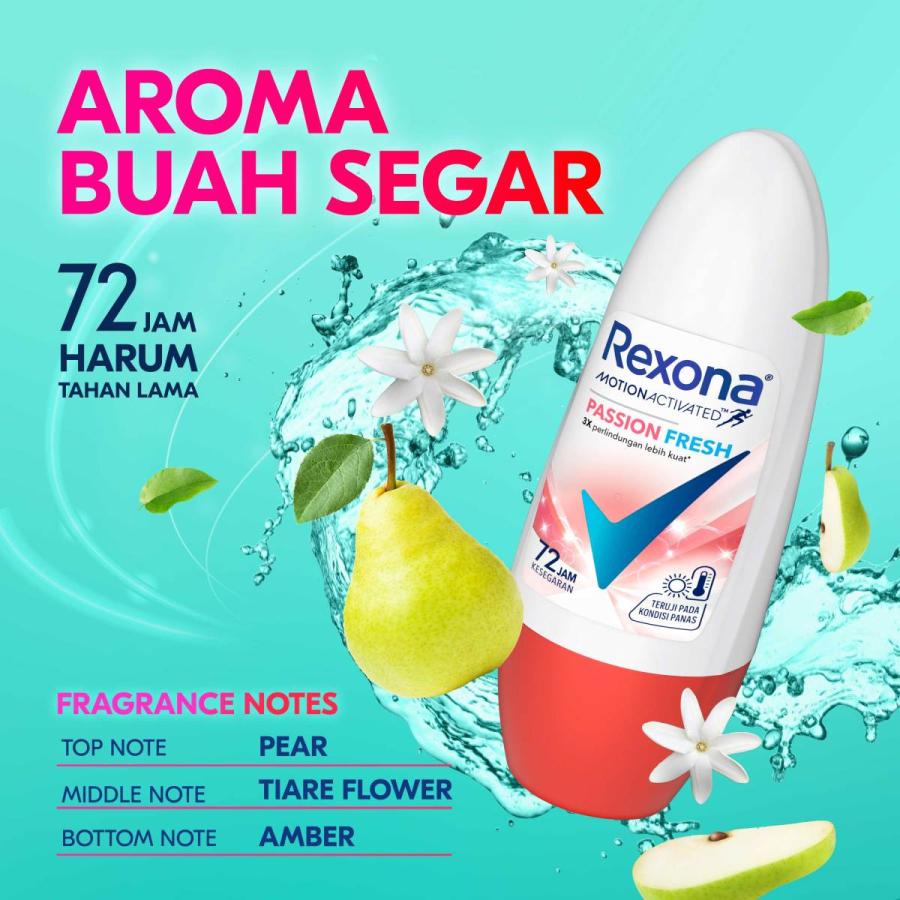 ゆり　Rexona デオドラントロールオン 35個セット Rexona レクソナ 女性用 デオドラント ロールオン 45ml お得な3個