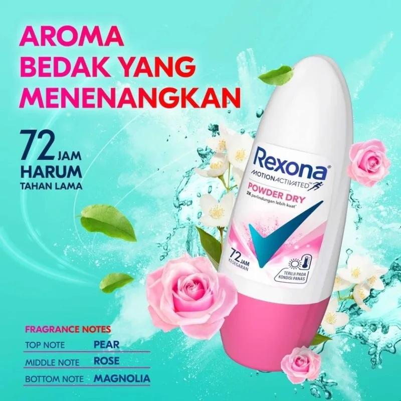 Rexona レクソナ 女性用 デオドラント ロールオン 45ml お得な3個