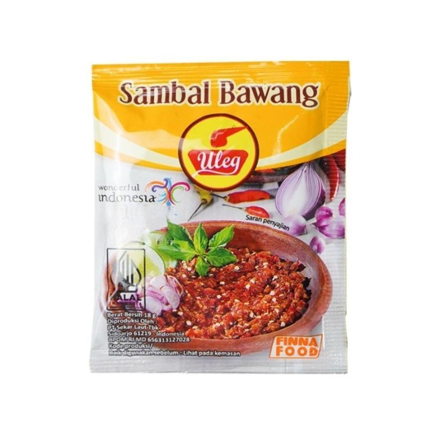 インドネシア チリ ULEG サンバル KECOMBRANG 30袋 ☆新品☆ インドネシア サンバル 3種類から選べる30袋セット［ULEGrawit］［ABC