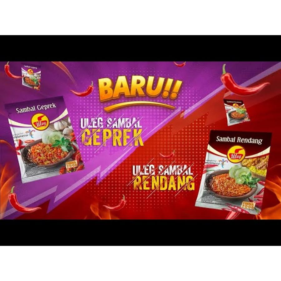 Uleg ウレグ Sambal Rendang サンバル ルンダン パウチ小袋 使い切り