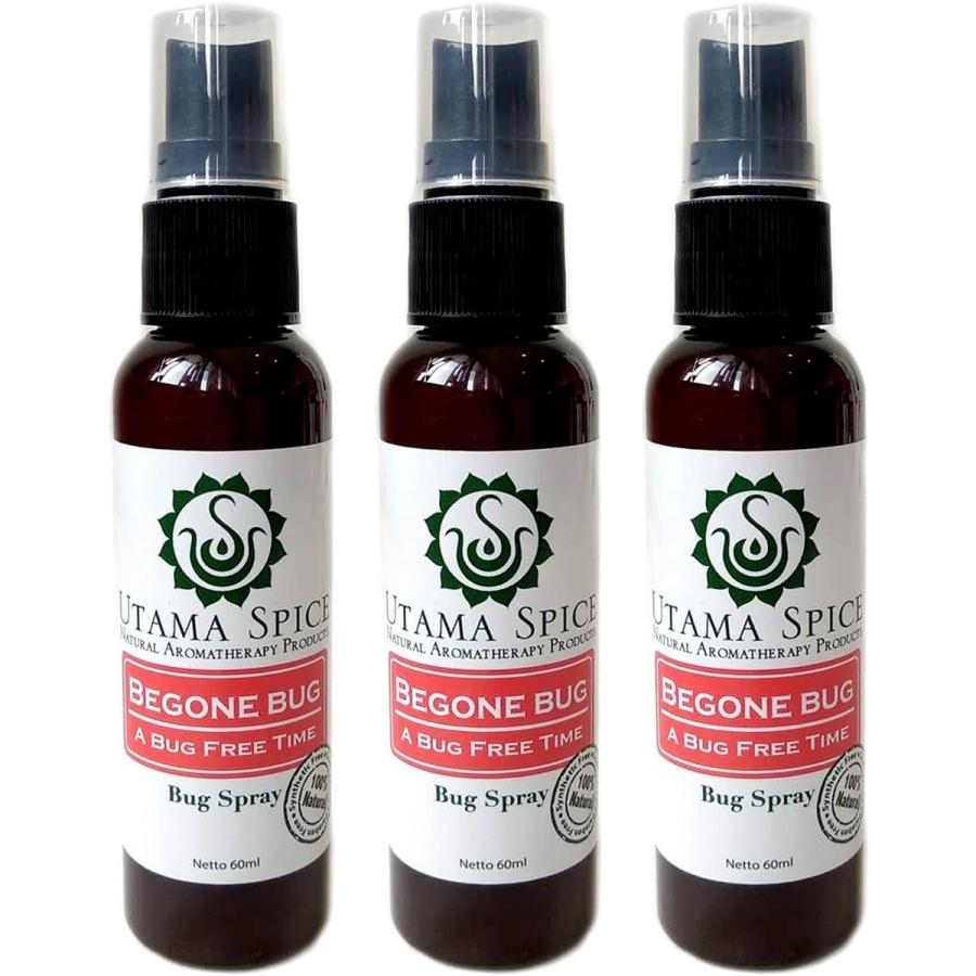 Utama Spice ウタマスパイス 100 ナチュラル ハーブ 虫よけスプレー Begone Bug ベゴンバグ 60ml