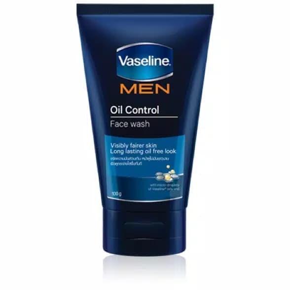 Vaseline MEN ヴァセリンメン 男性用 フェイスウォッシュ 100g Oil Control オイルコントロール 海外直送品