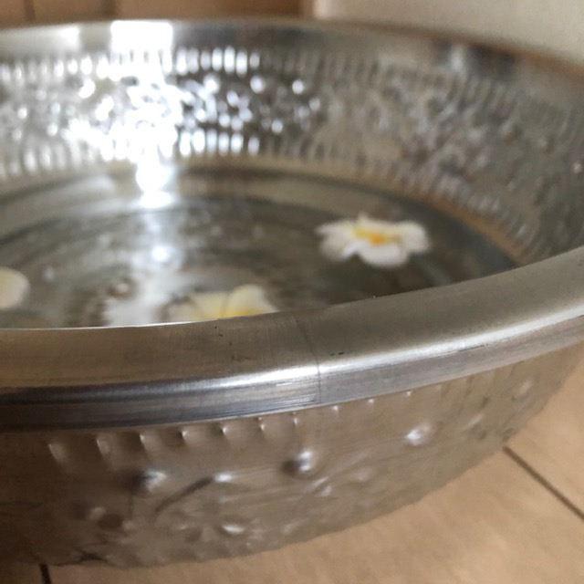 フットバスボウル36 アルミ アジアン エステ スパ ネイルサロン 限定価格セール