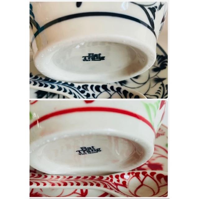 ティーカップセット バッチャン焼き アジアン おしゃれ ベトナム 店舗