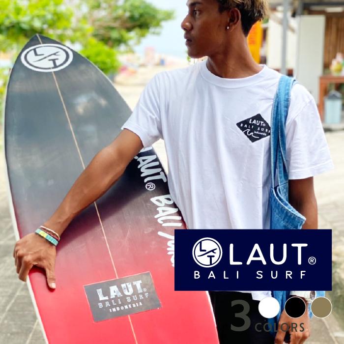 Sale 66 Off サーフ ブランド Tシャツ メンズ Laut Bali Surf ブラック グレー カーキ メール便対応 Aynaelda Com