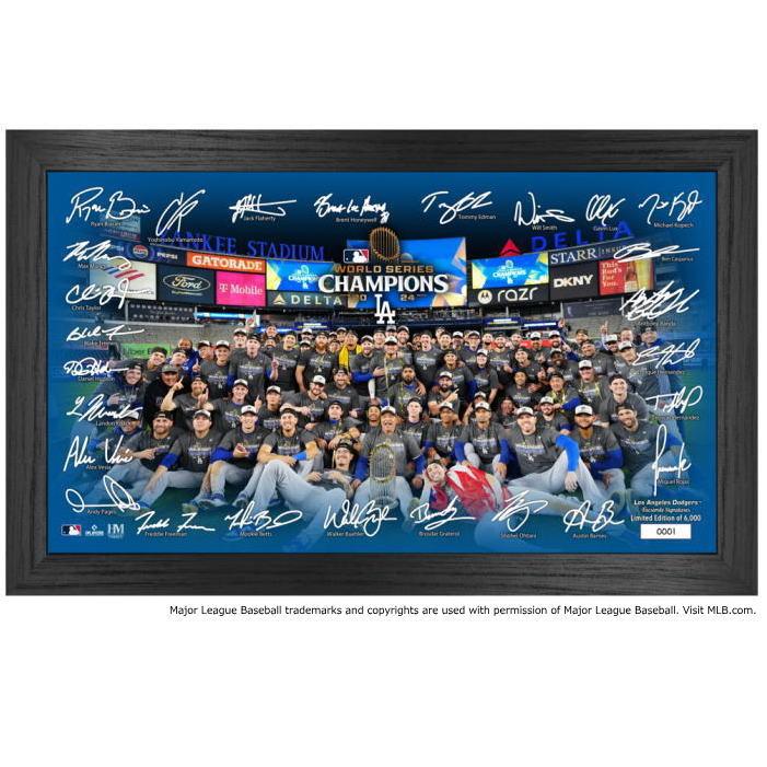 予約】MLB ドジャース ワールドシリーズ 2024 優勝記念 シグネチャー