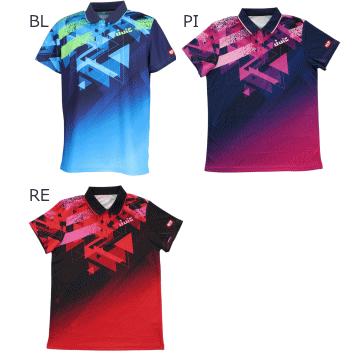 JTA ガモア陸上ユニフォーム　貴重シングレット JUIC ジュイック 卓球 ユニフォーム ウェア シャツ 襟付き シルエット