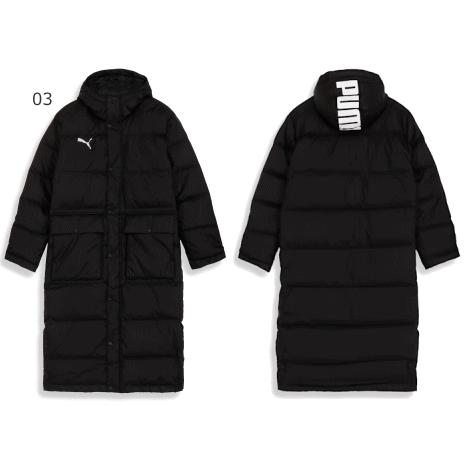 一部即納 PUMA プーマ ベンチコート ロングコート ダウンコート TEAM