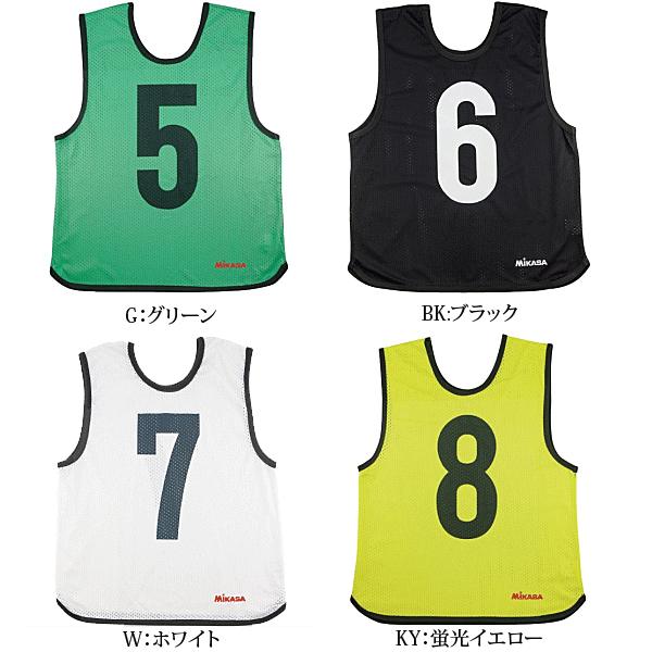ミカサ MIKASA バレーボール ビブス ゲームジャケット ジュニアサイズ 小物 GJJ2 メール便1枚までOK｜ball-japan｜03