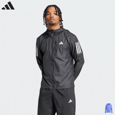 adidas IKM73 ブラック ジャケット Mサイズ adidas アディダス ランニングウェア オウン ザ ラン ジャケット