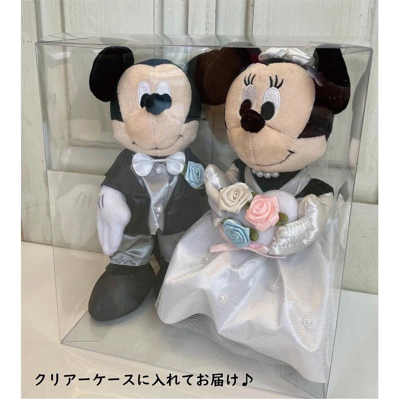 ぬいぐるみ電報 結婚式 入籍祝い ディズニー ミッキー＆ミニーのウェディング ぬいぐるみ 祝電 ウェルカムドールにも｜ballballoon｜04