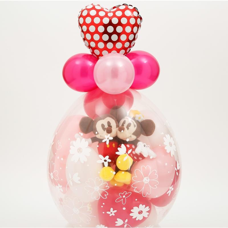 バルーン 電報 結婚式 結婚祝い 誕生日 ディズニー クラシカル ミッキー ミニー バルーンラッピング 出産祝い 発表会 開店祝い 七五三 入籍祝い おしゃれ 母の日の画像