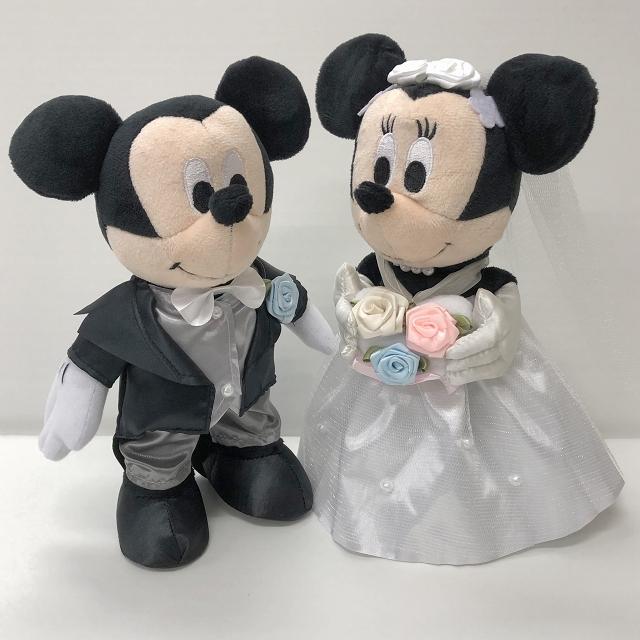 バルーン 電報 結婚式 結婚祝い 入籍祝い ディズニー ミッキー ミニーのウェディング おしゃれ ウェルカムドール 祝電 ぬいぐるみ電報 ぬいぐるみ｜ballballoon｜05