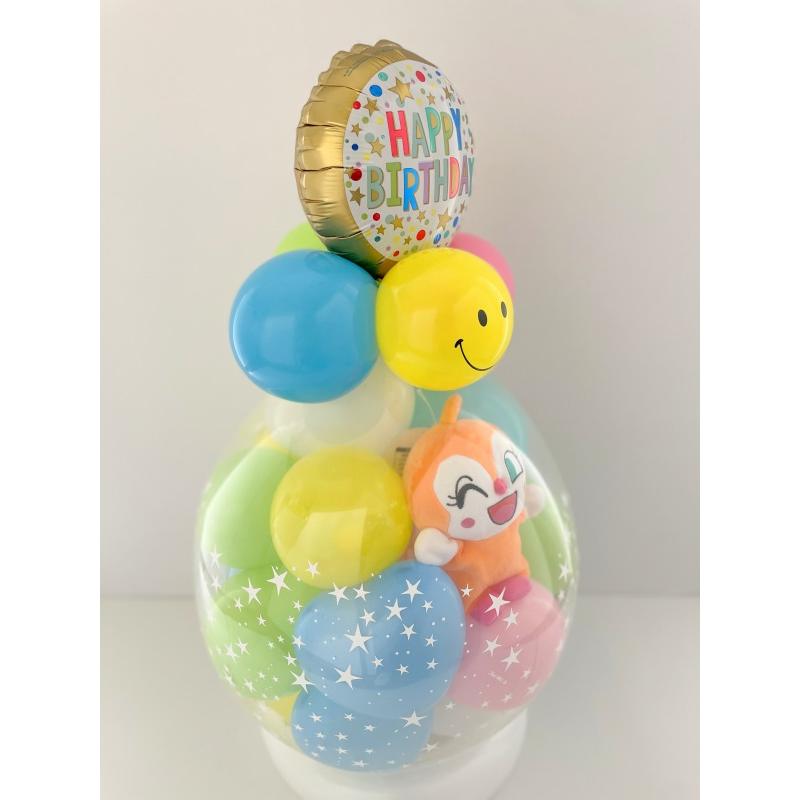 バルーン 電報 結婚式 誕生日 バイキンマン ドキンちゃん（パペット