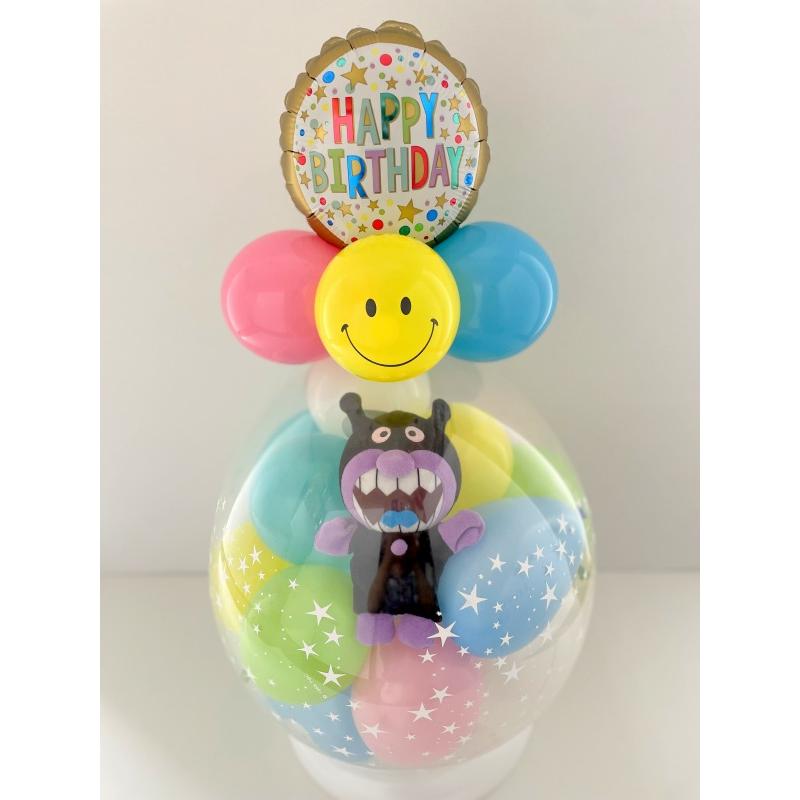 バルーン 電報 結婚式 誕生日 バイキンマン ドキンちゃん（パペット