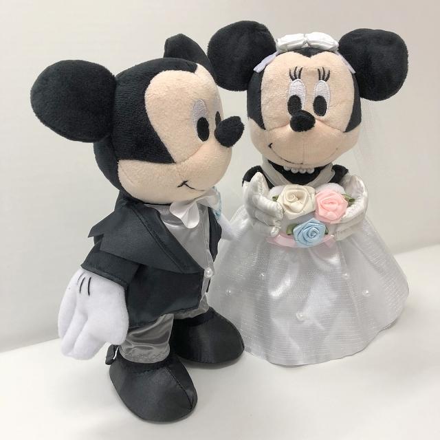 バルーン 電報 結婚式 結婚祝い 入籍祝い 洋装ローズゴールドバージョン ディズニー ミッキー ミニーのウェディング |  | 11