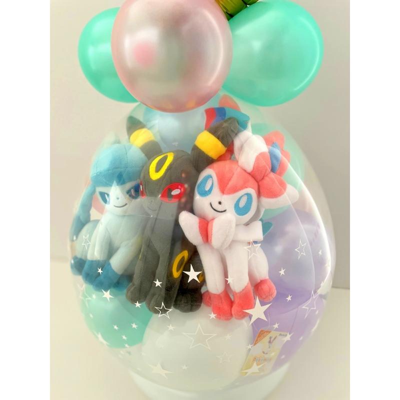 Trio 進化系イーブイ エーフィ ブラッキー リーフィア グレイシア