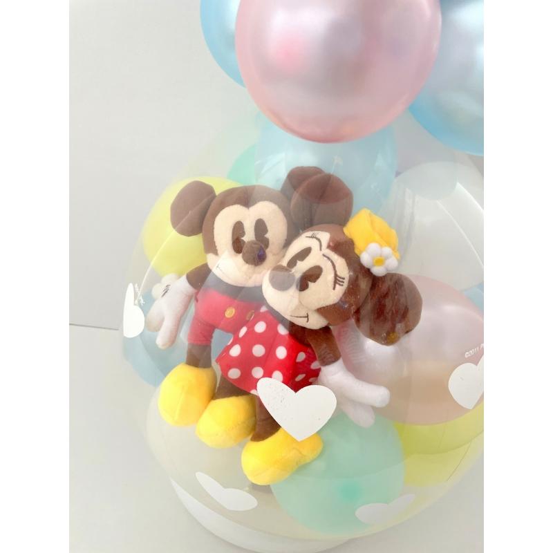 Disney（ディズニー） バルーン 電報 結婚式 誕生日 入籍祝い パステル