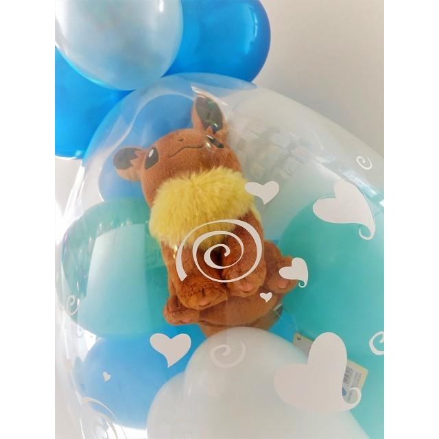 バルーン 電報 結婚式 誕生日 ポケモン ピカチュウ イーブイ バルーンラッピング 出産祝い 発表会 開店祝い 周年祝い 入籍祝い 七五三 クリスマス｜ballballoon｜14