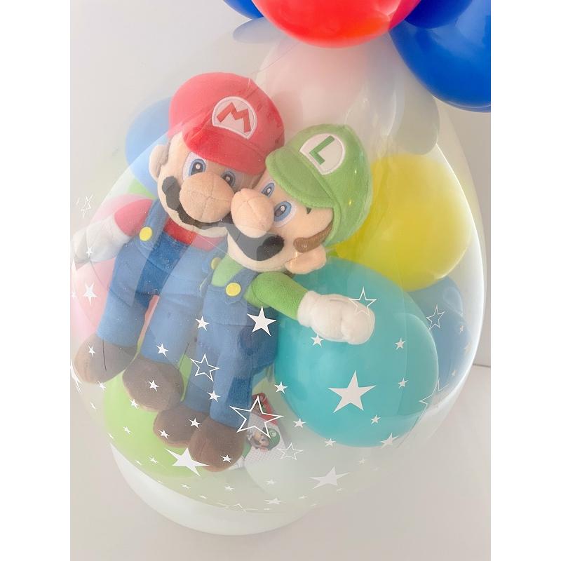 任天堂（Nintendo） ペア バルーン電報 結婚式 誕生日 卒業祝い 入学