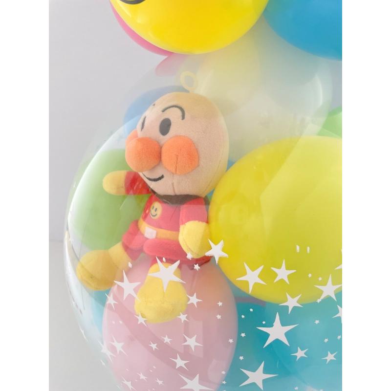 アンパンマン （プリちぃビーンズ） バルーン電報 バルーン 誕生日 1歳