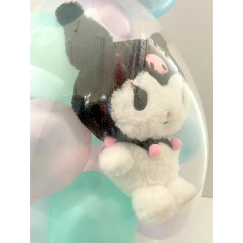 クロミ ほわほわ クロミちゃん（クロミ） バルーンラッピング 電報