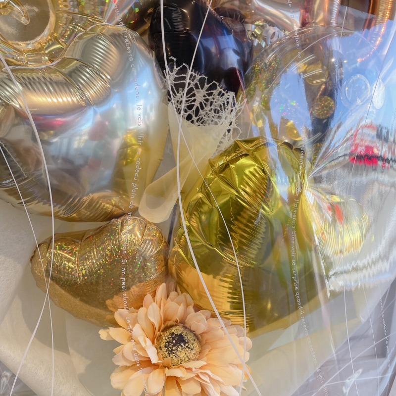 大きい スペシャルサイズ 75cm バルーン 成人式 花束 名入れ無料