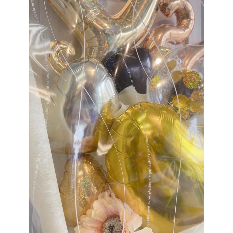 大きい スペシャルサイズ 75cm バルーン 成人式 花束 名入れ無料