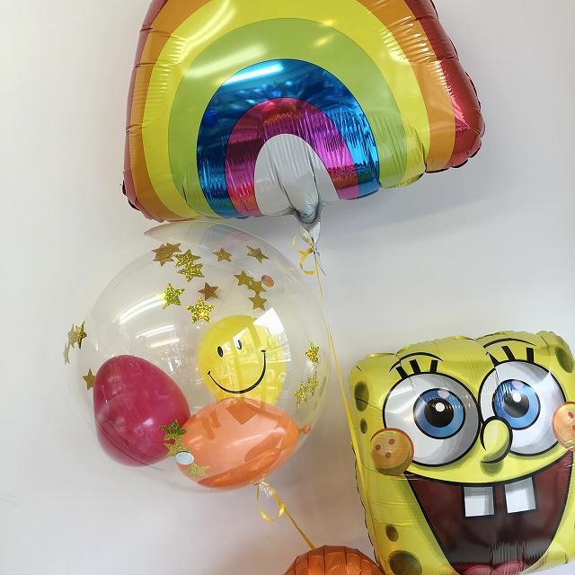 ◇浮かせてお届け◇バルーン セミオーダー レインボー 誕生日 結婚式