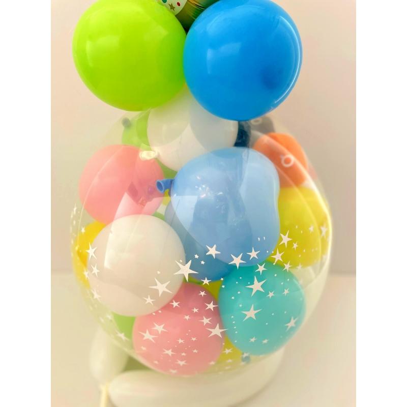 4人選べる アンパンマン ペア バルーンラッピング バルーン電報 バルーン お誕生日 1歳 2歳 3歳 結婚式 バースデー 出産祝い 発表会 開店祝い 七五三 クリスマス_15