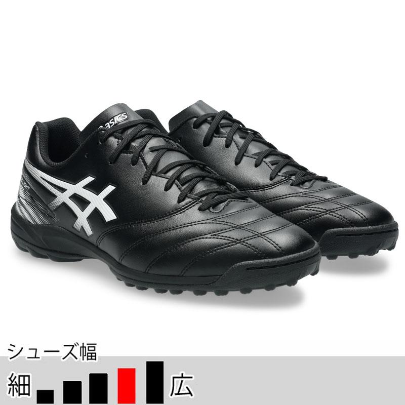 アシックス DSライト CLUB TF ブラック ホワイト ワイドモデル サッカー フットサル ターフシューズ トレシュー asics2026Q1 1103A123-001