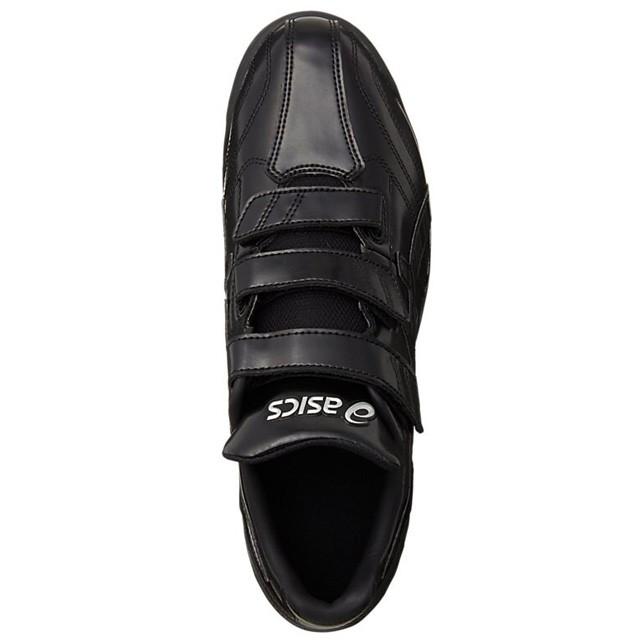 asics ベルクロ式 野球用シューズ 黒 ASICS（アシックス） 野球 トレーニングシューズ ベルクロ ベルト式