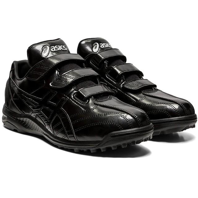 asics ベルクロ式 野球用シューズ 黒 ASICS（アシックス） 野球 トレーニングシューズ ベルクロ ベルト式