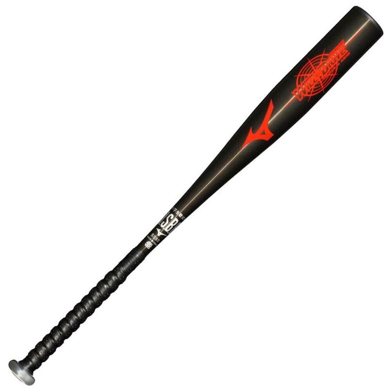 MIZUNO（ミズノ） 小学生軟式用バット 金属製 ウィルドライブ レッド