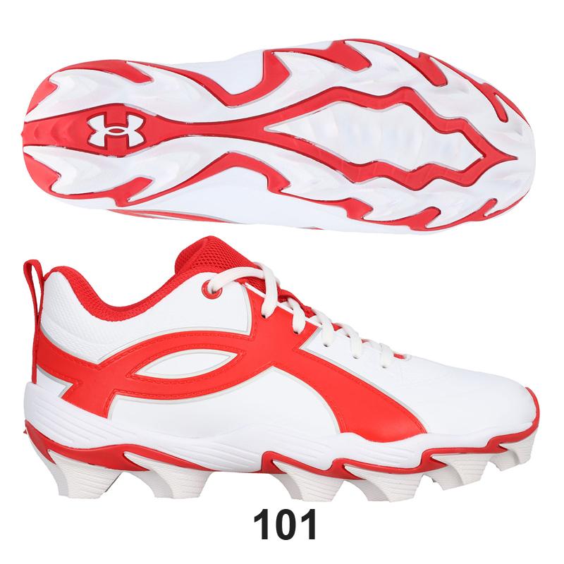 【新品】Under Armour 野球スパイク メンズ 26cm 日本未発売 UNDER ARMOUR（アンダーアーマー） 野球スパイク ポイントスパイク UA