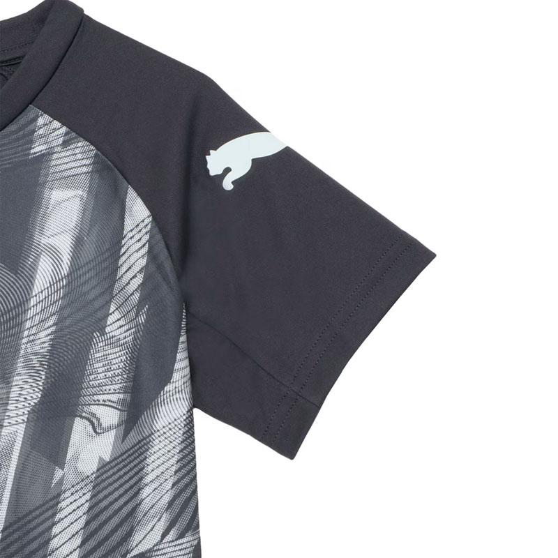 PUMA（プーマ） ジュニア INDIVILIGA グラフィック 半袖 シャツ グレー