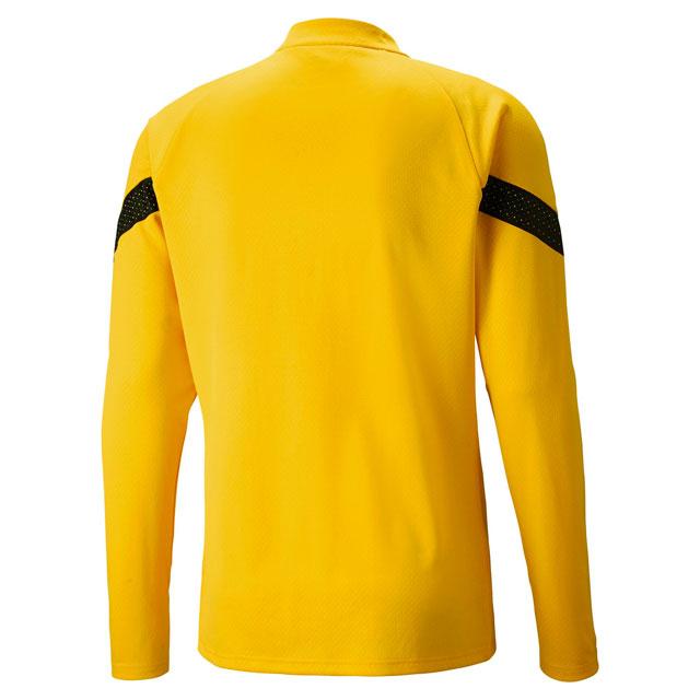 PUMA（プーマ） ドルトムント BVB TR 1/4 ジップトップ イエロー
