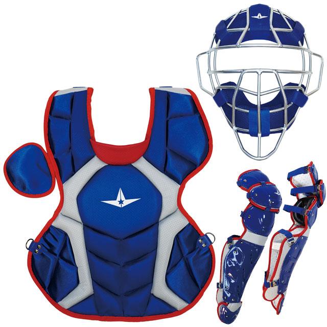 キャッチャー防具 軟式用 ALL-STAR オールスター マスク プロテクター