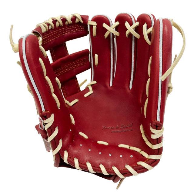 誠グローブ　硬式野球内野手グローブ ゼット（ZETT） 野球 硬式グローブ プロステイタス ボルドーB (硬式内