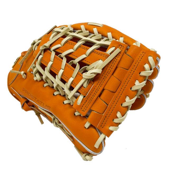 ZETT プロステイタス 硬式グローブ オレンジ ZETT/ゼット 野球 硬式グラブ グローブ プロステイタス
