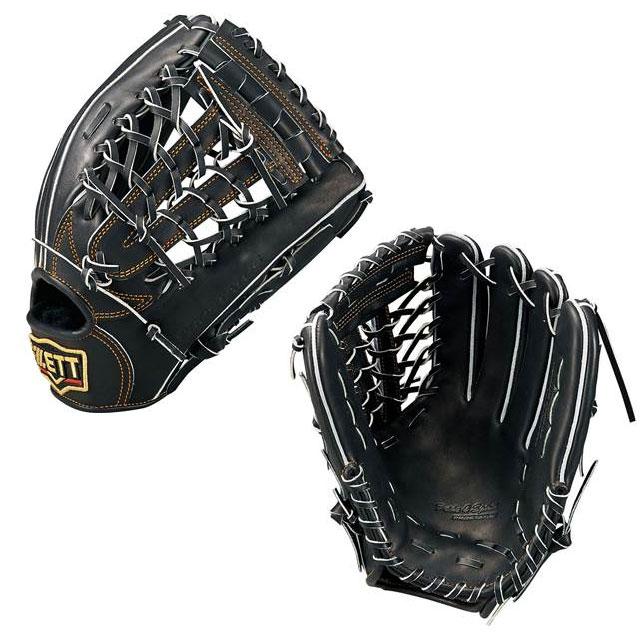 ZETT プロステイタス 硬式グローブ ブラック ゼット（ZETT）（メンズ）硬式 グローブ グラブ 外野手用 野球