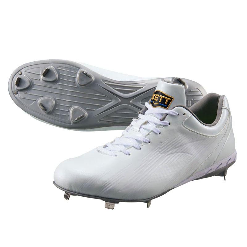 【新品】ZETT★ゼット★ネオステイタス★野球用スパイク★金具★白 ゼット（ZETT） 金具スパイク 埋め込みスパイク ネオステイタスWH 25FW