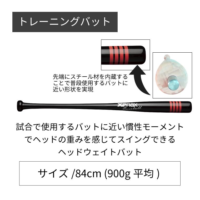 ザナックス XANAX トレーニングバット 84cm 900g 野球バット ヘッド